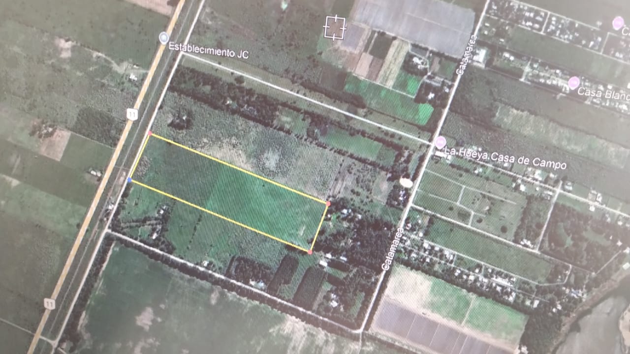 Av. 9 de Julio es paralela a Ruta 11  