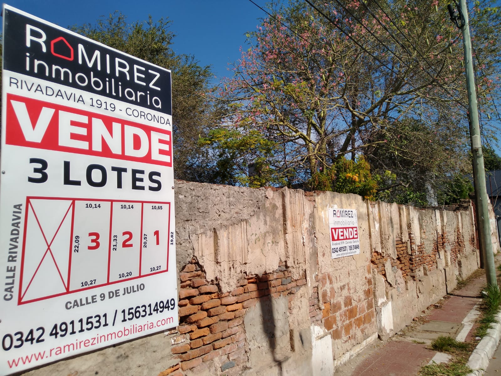 9 de Julio y Rivadavia